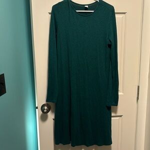 Old Navy Green Swing Dress